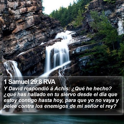 1 Samuel 29:8 RVA Bible Verse Image