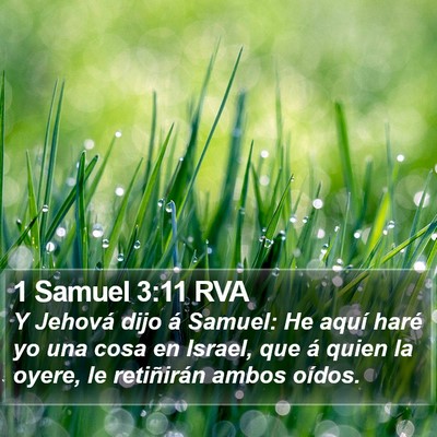 1 Samuel 3:11 RVA Bible Verse Image