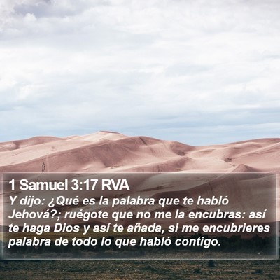 1 Samuel 3:17 RVA Bible Verse Image