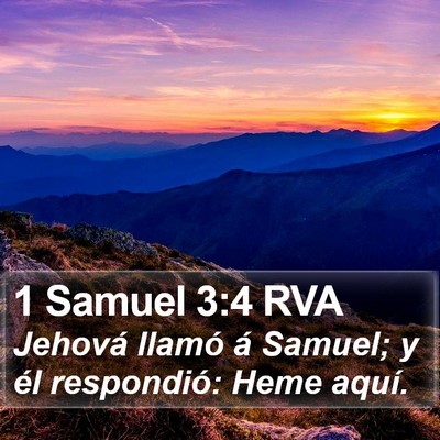 1 Samuel 3:4 RVA Bible Verse Image