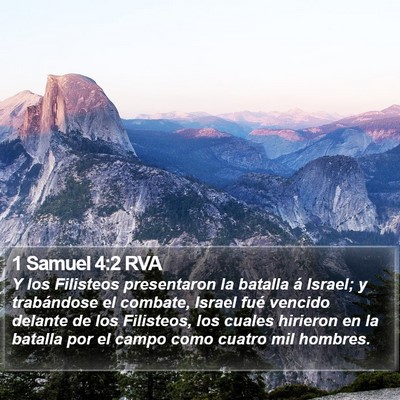 1 Samuel 4:2 RVA Bible Verse Image