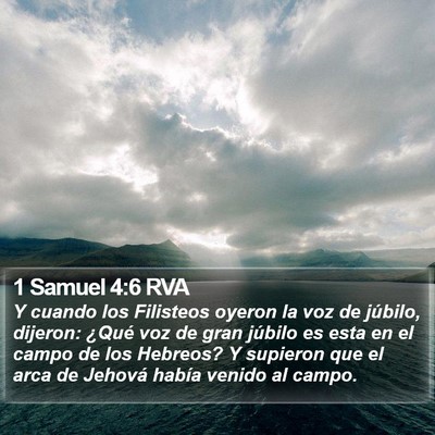1 Samuel 4:6 RVA Bible Verse Image