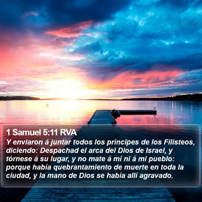 1 Samuel 5:11 RVA Bible Verse Image