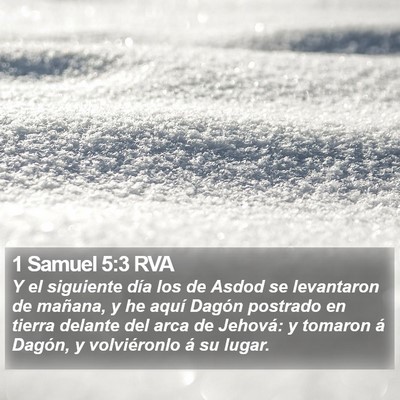 1 Samuel 5:3 RVA Bible Verse Image