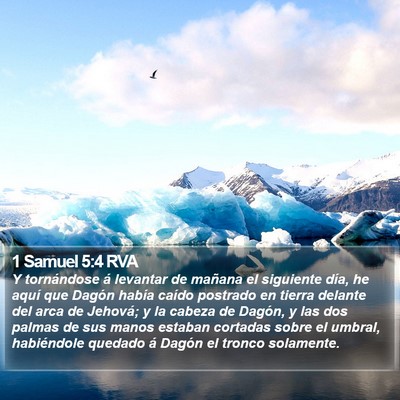 1 Samuel 5:4 RVA Bible Verse Image