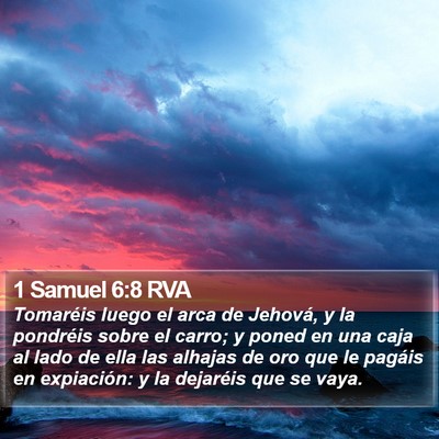 1 Samuel 6:8 RVA Bible Verse Image
