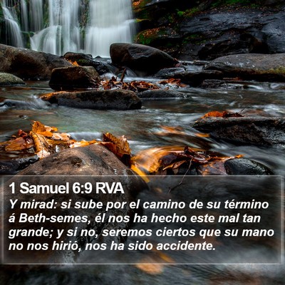 1 Samuel 6:9 RVA Bible Verse Image