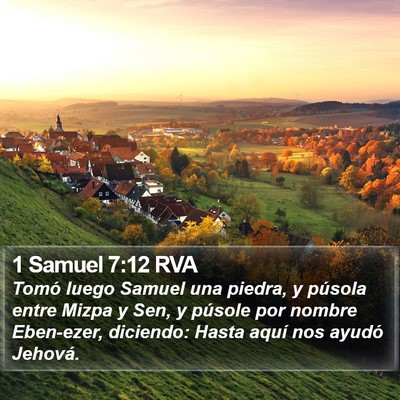 1 Samuel 7:12 RVA Bible Verse Image
