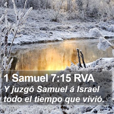 1 Samuel 7:15 RVA Bible Verse Image