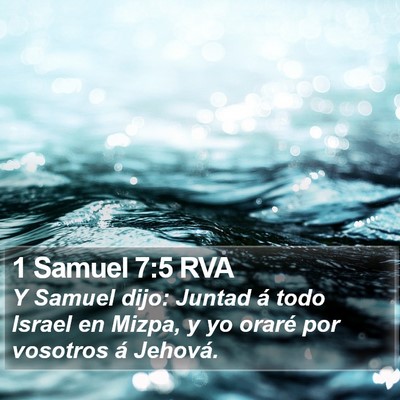 1 Samuel 7:5 RVA Bible Verse Image