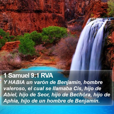 1 Samuel 9:1 RVA Bible Verse Image
