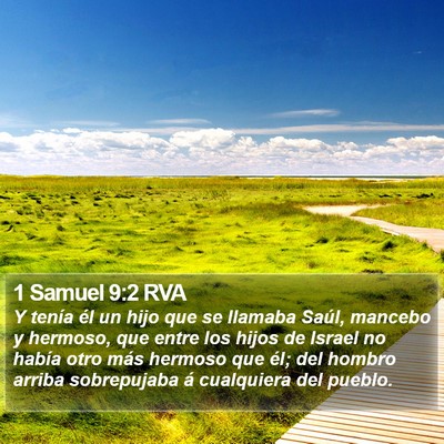 1 Samuel 9:2 RVA Bible Verse Image