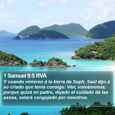 1 Samuel 9:5 RVA Bible Verse Image