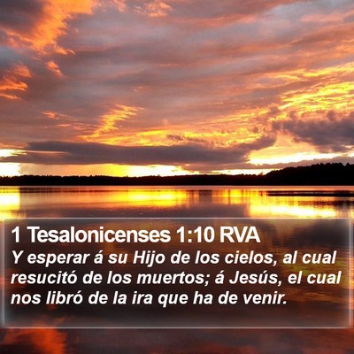 1 Tesalonicenses 1:10 RVA Bible Verse Image