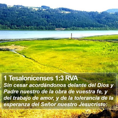 1 Tesalonicenses 1:3 RVA Bible Verse Image