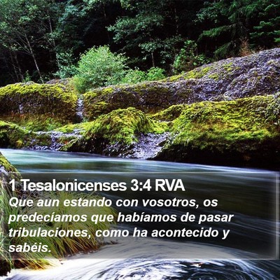 1 Tesalonicenses 3:4 RVA Bible Verse Image