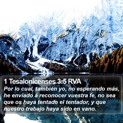 1 Tesalonicenses 3:5 RVA Bible Verse Image