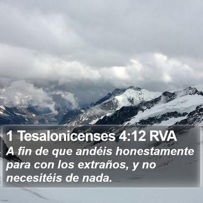 1 Tesalonicenses 4:12 RVA Bible Verse Image