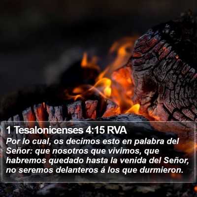 1 Tesalonicenses 4:15 RVA Bible Verse Image