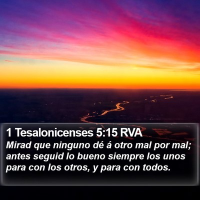 1 Tesalonicenses 5:15 RVA Bible Verse Image