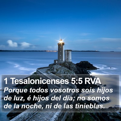 1 Tesalonicenses 5:5 RVA Bible Verse Image