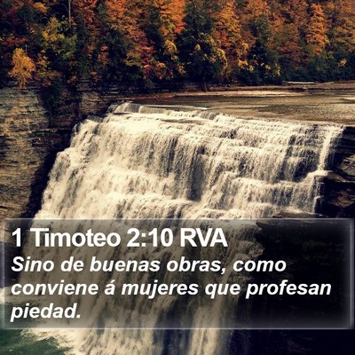 1 Timoteo 2:10 RVA Bible Verse Image