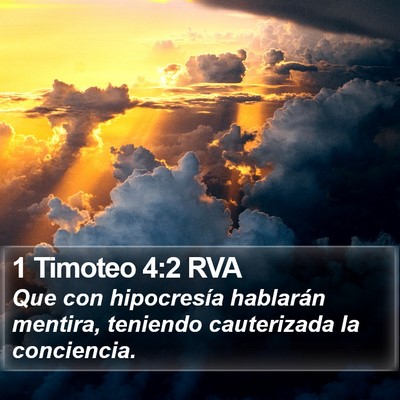 1 Timoteo 4:2 RVA Bible Verse Image