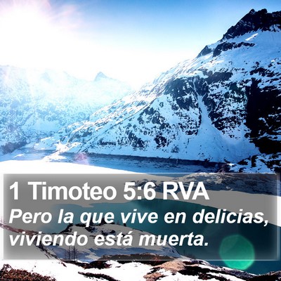 1 Timoteo 5:6 RVA Bible Verse Image