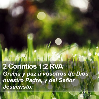 2 Corintios 1:2 RVA Bible Verse Image