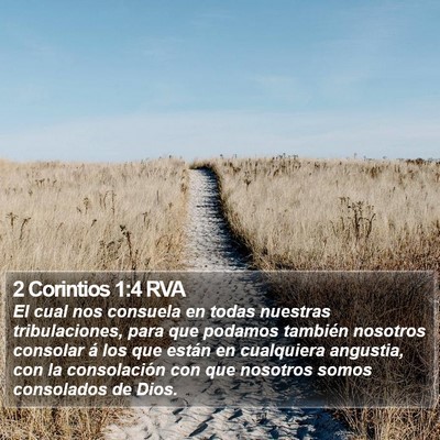 2 Corintios 1:4 RVA Bible Verse Image