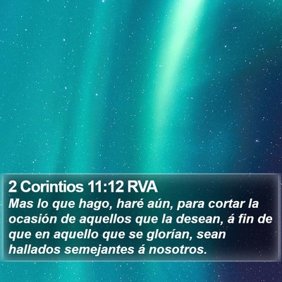 2 Corintios 11:12 RVA Bible Verse Image