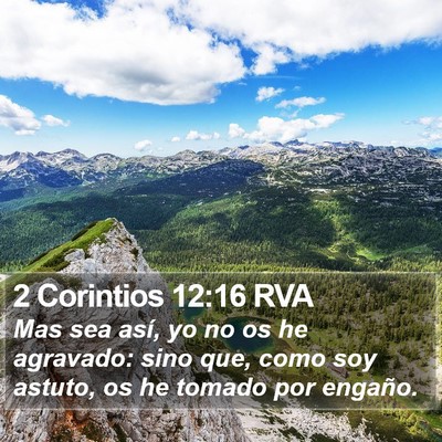 2 Corintios 12:16 RVA Bible Verse Image