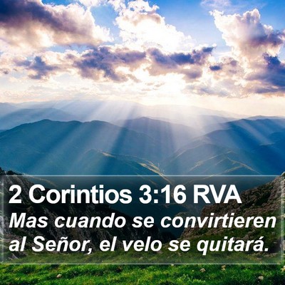 2 Corintios 3:16 RVA Bible Verse Image