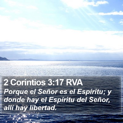 2 Corintios 3:17 RVA Bible Verse Image