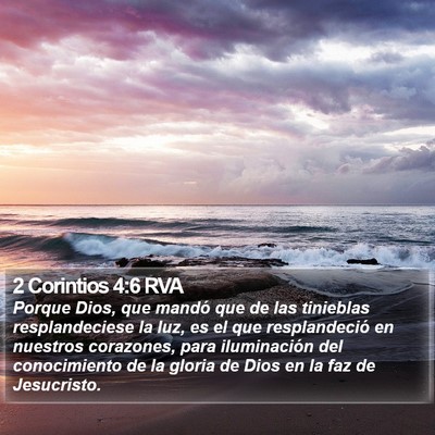 2 Corintios 4:6 RVA Bible Verse Image