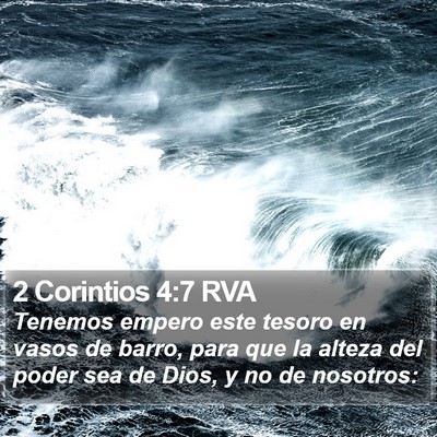 2 Corintios 4:7 RVA Bible Verse Image