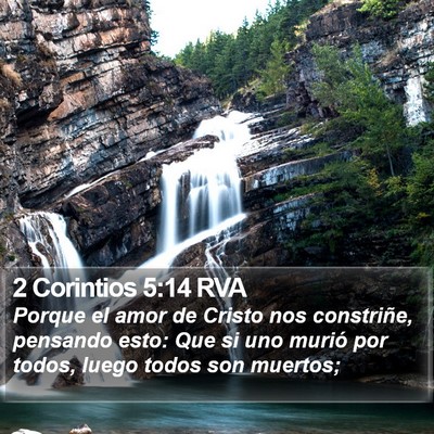 2 Corintios 5:14 RVA Bible Verse Image