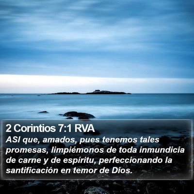 2 Corintios 7:1 RVA Bible Verse Image