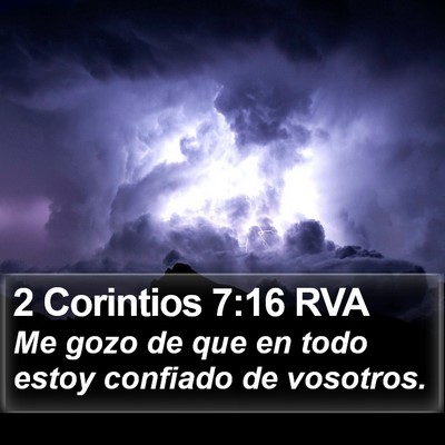 2 Corintios 7:16 RVA Bible Verse Image