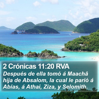 2 Crónicas 11:20 RVA Bible Verse Image