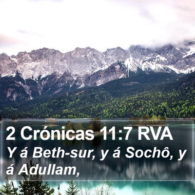 2 Crónicas 11:7 RVA Bible Verse Image