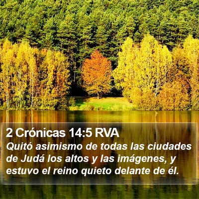2 Crónicas 14:5 RVA Bible Verse Image