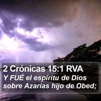 2 Crónicas 15:1 RVA Bible Verse Image