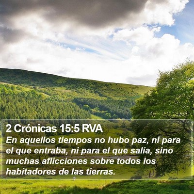 2 Crónicas 15:5 RVA Bible Verse Image