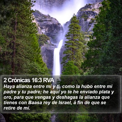 2 Crónicas 16:3 RVA Bible Verse Image