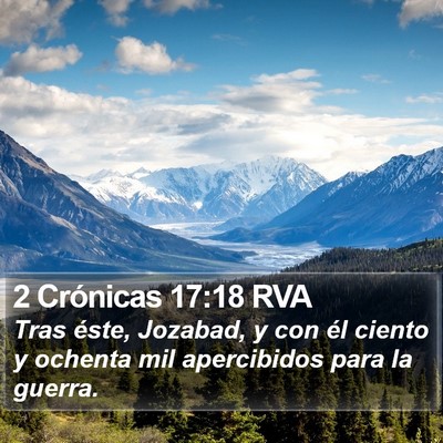 2 Crónicas 17:18 RVA Bible Verse Image