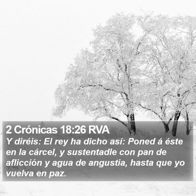 2 Crónicas 18:26 RVA Bible Verse Image