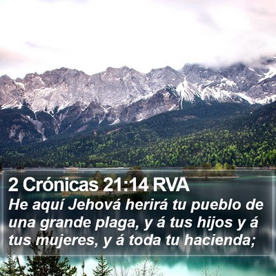 2 Crónicas 21:14 RVA Bible Verse Image