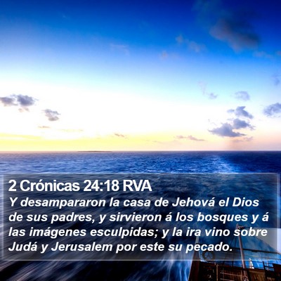 2 Crónicas 24:18 RVA Bible Verse Image