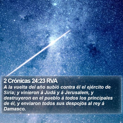 2 Crónicas 24:23 RVA Bible Verse Image